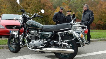 12. Oldtimertreffen des AMSC Leonberg Yamaha XS 650 mit Beiwagen