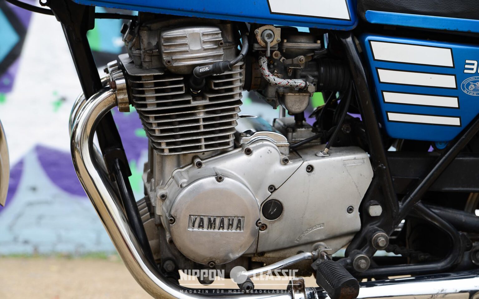 Yamaha Xs Beststeller Meets Street Art Nippon Classic De