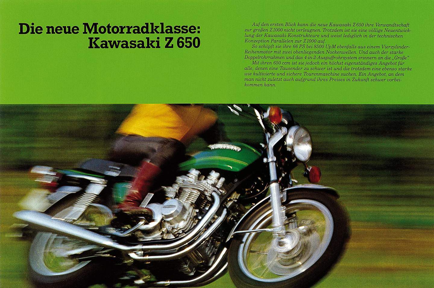 Kawasaki Z 650 Prospekt 