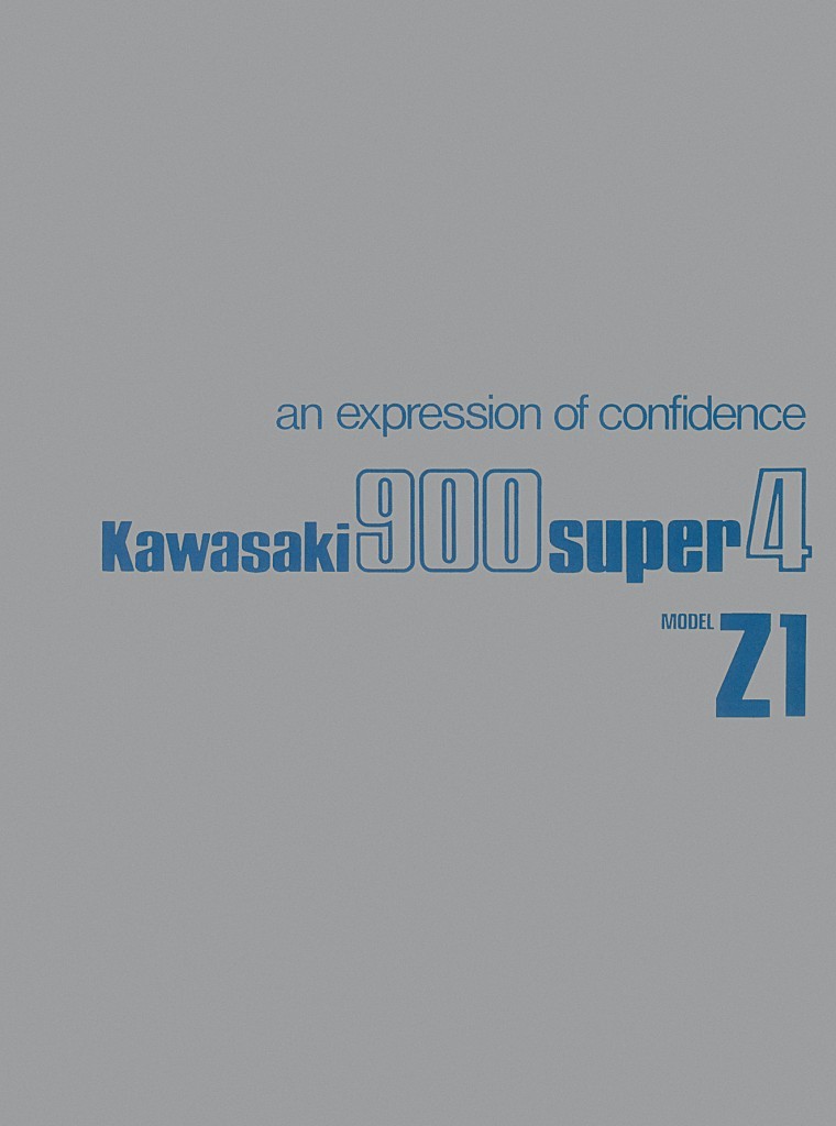 Prospekt Kawasaki 900 Z1