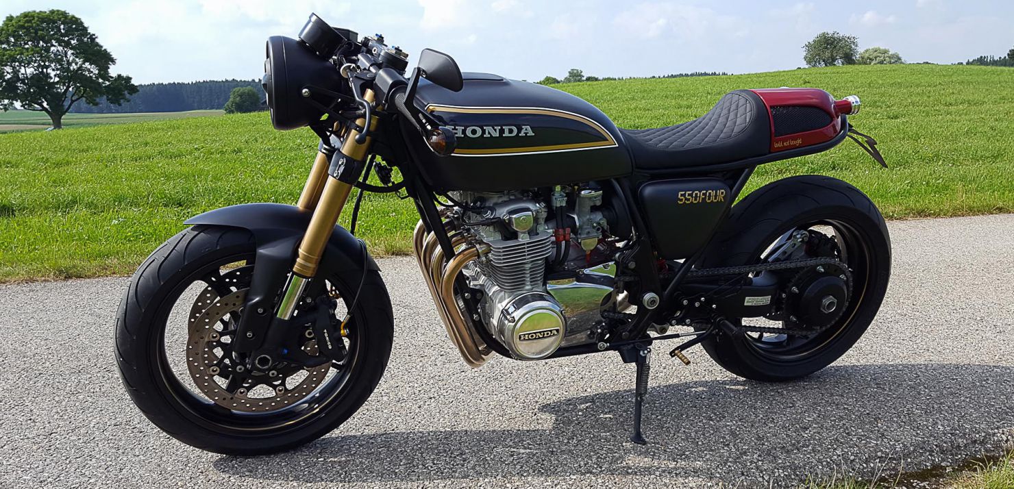 Honda Cb Four Caf Racer Von Jan Bernhard