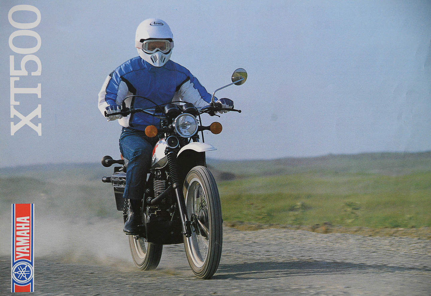 Yamaha XT 500 Prospekt 1986