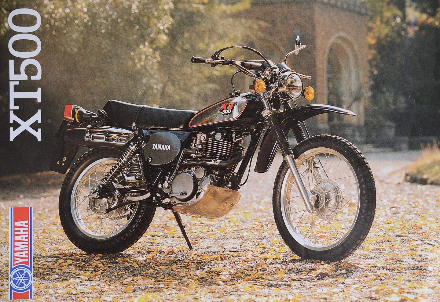 Yamaha XT 500 Prospekt 1989