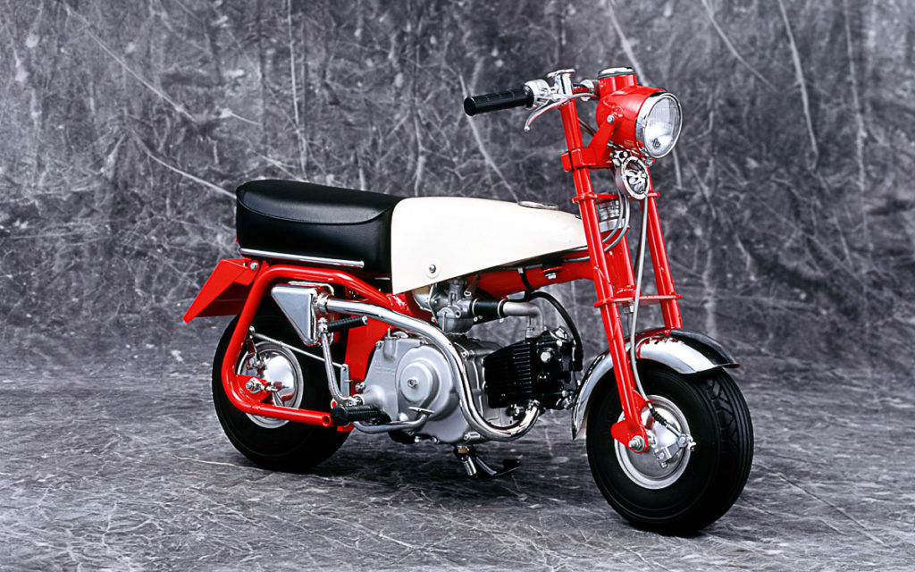 Die Honda Monkey Z100 ("Ur-Monkey") von 1961