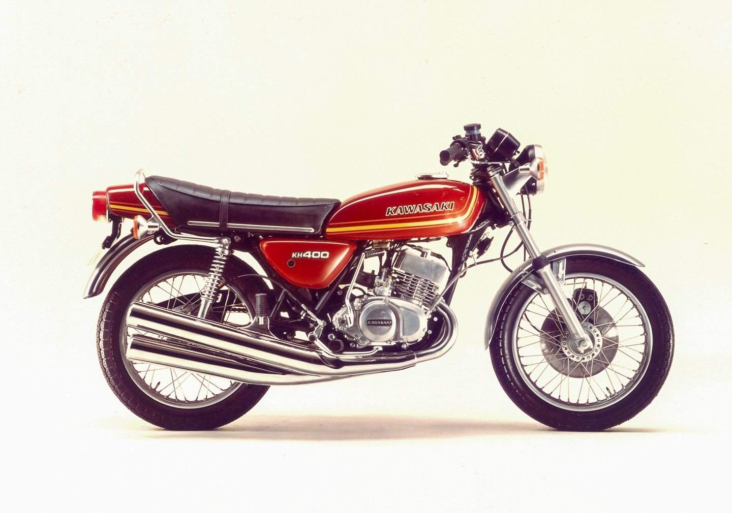LPM Side Cover Set For Kawasaki Mach I/II KH250/400 (1973–1978) – Left & Right Plastic