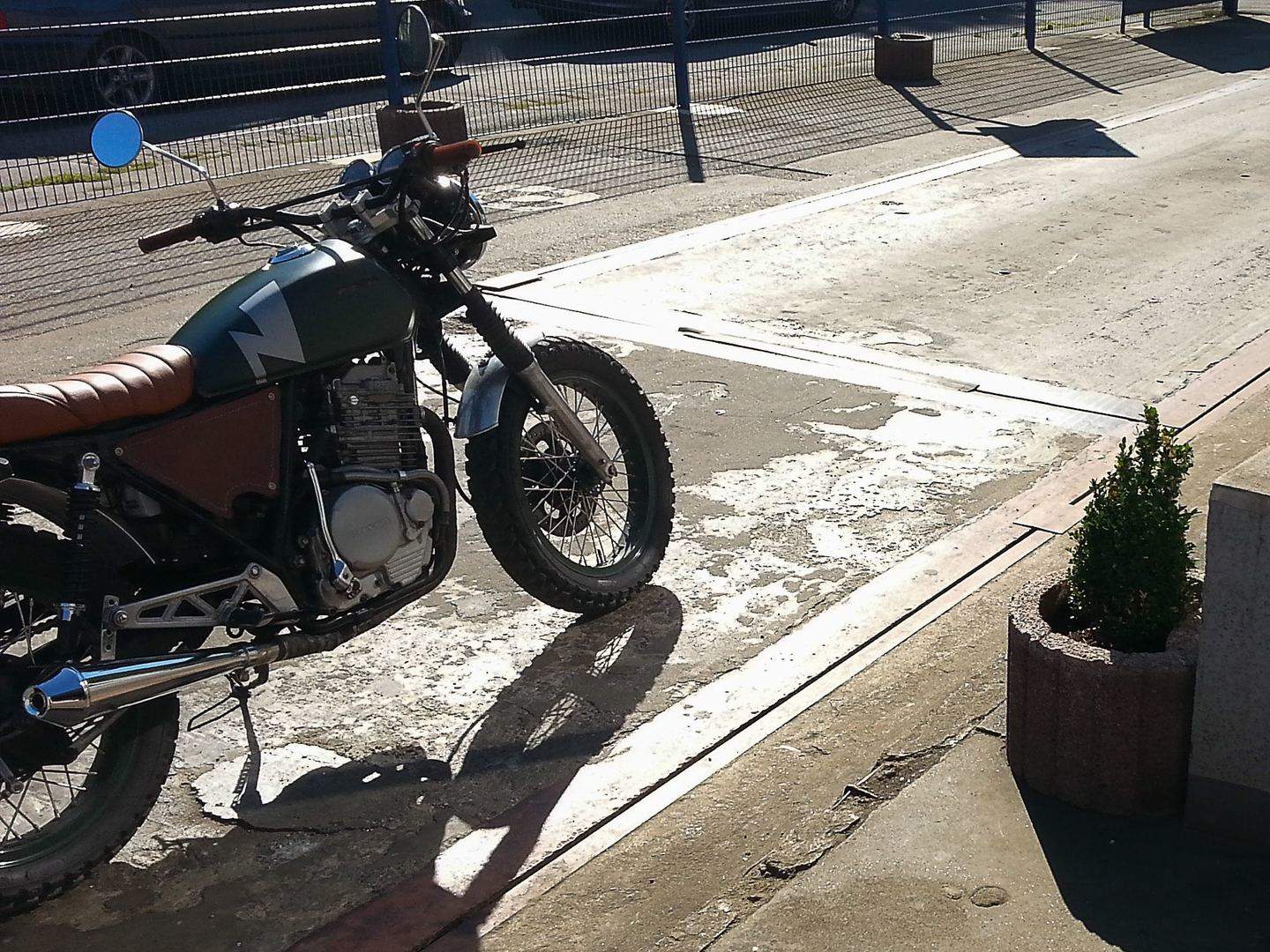 honda xbr 500 scrambler