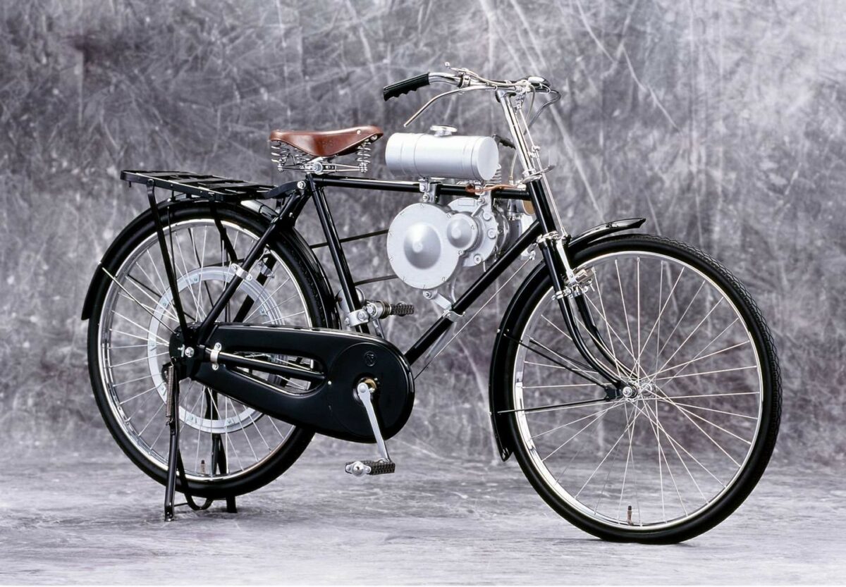 70 Jahre Honda Motorfahrrad Mobilisierung eines Landes Nippon