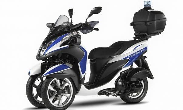 Verfolgung auf drei Rädern – Yamaha Tricity 125 für die Polizei Yamaha Tricity 125