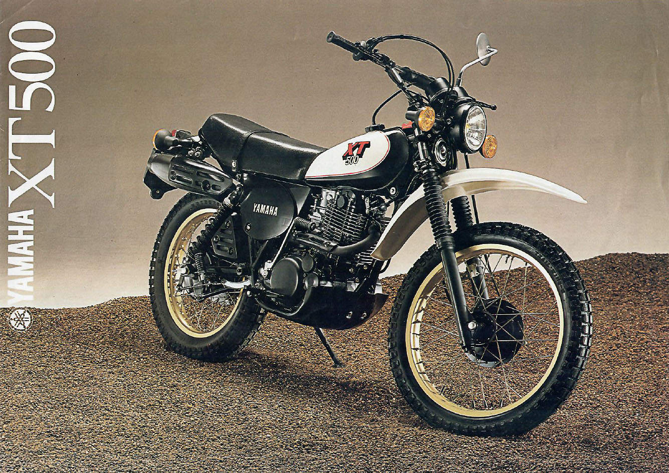 Yamaha XT500 Prospekt 1980