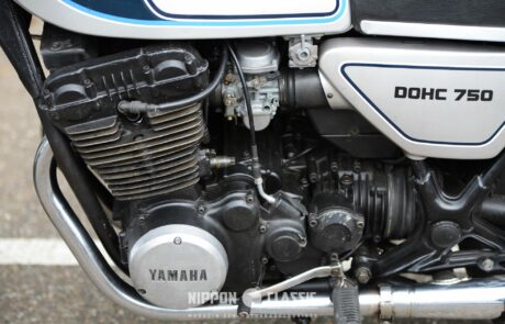 Der Dreizylinder-Motor der Yamaha XS 750 war einer der besten seiner Zeit