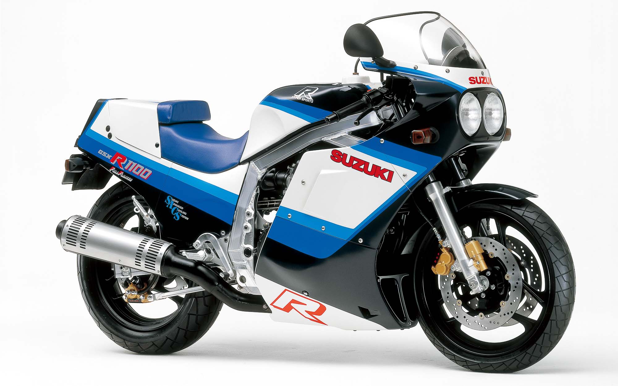 Die Suzuki GSX-R750 gilt als erster Supersportler