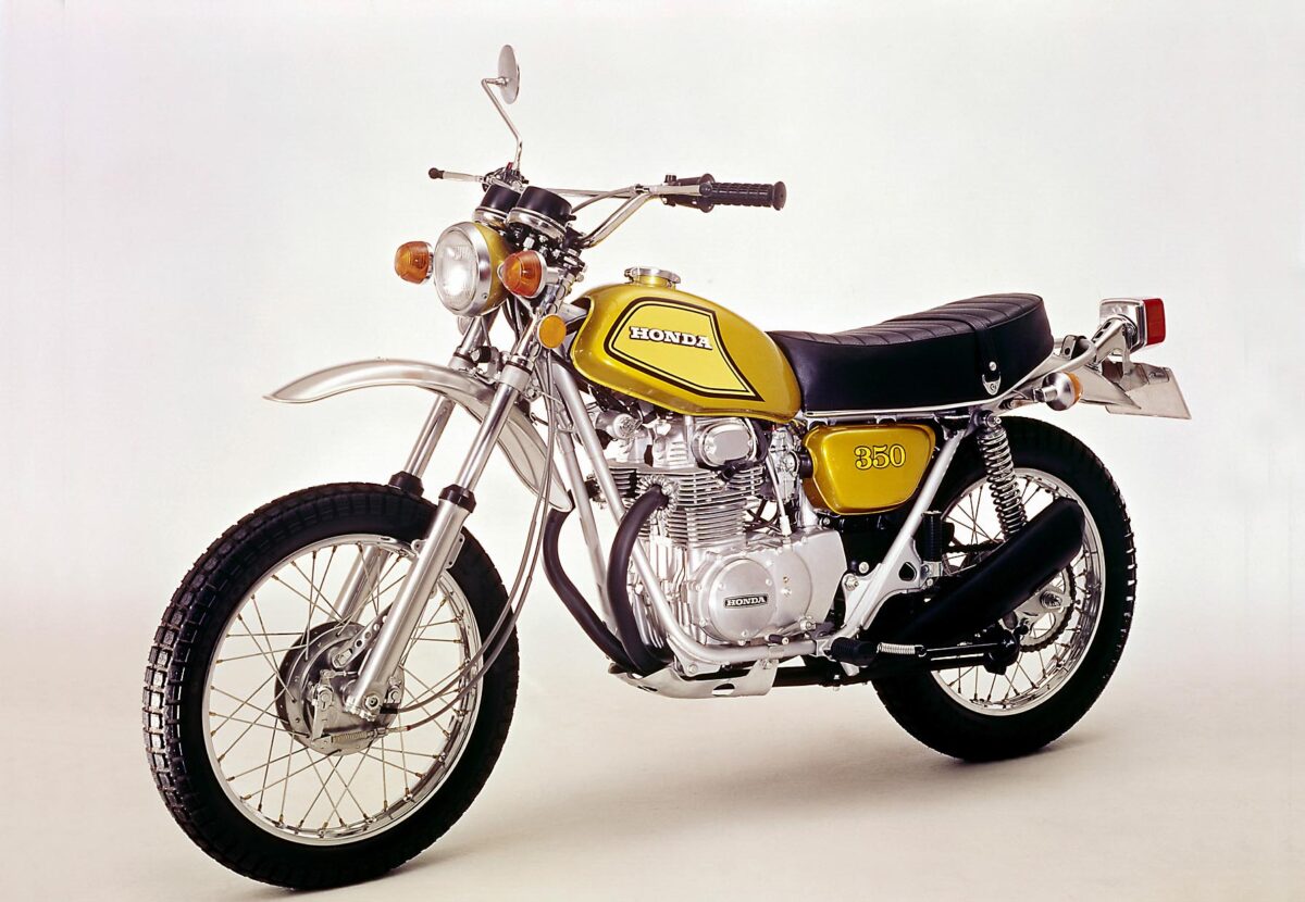 Honda SL 350 (19691973) Für den bulligen EnduroAuftritt im Gelände