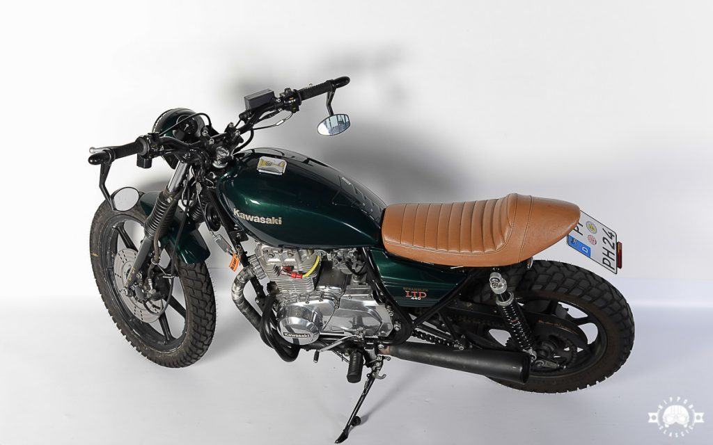 kawasaki 440 scrambler