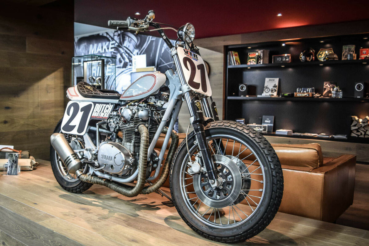 Puristischer Yamaha XS 650 Flat Tracker von VTR Customs?