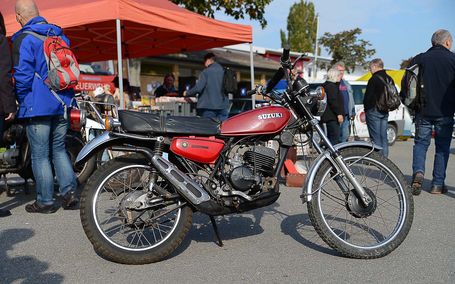 Suzuki TS 125 / TS 125 ER (1971-1982) - Wirbelwind im Gelände