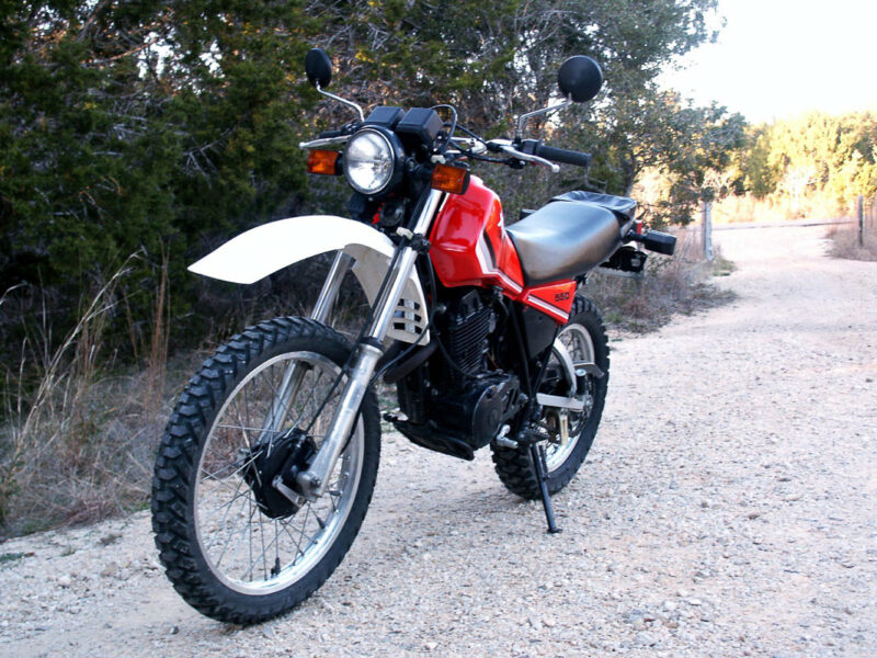 Yamaha XT 550 (19821983) kultivierter Nachfolger der XT 500