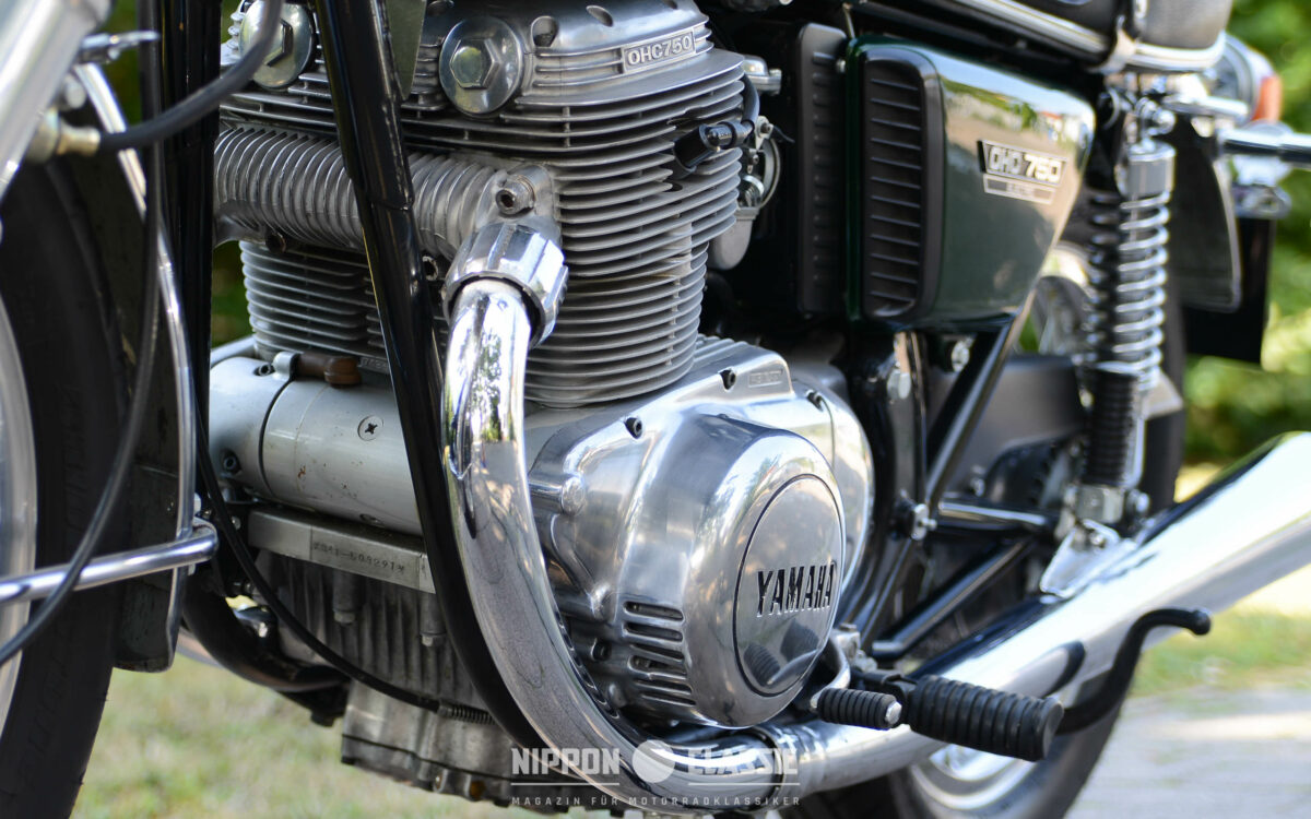 Yamaha TX 750 (1972 - 1974) - Ritt auf dem Stier