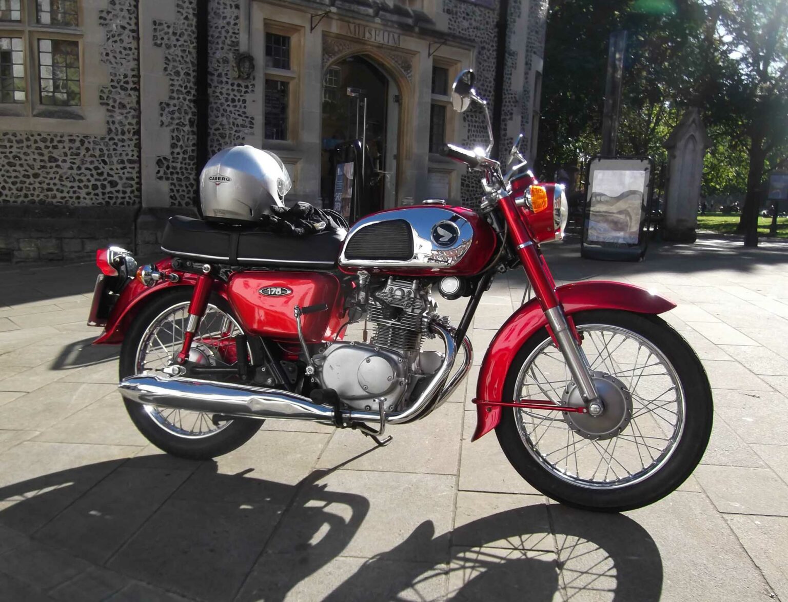 Honda CD 175 (1967 1979) Der günstige Alltagstourer