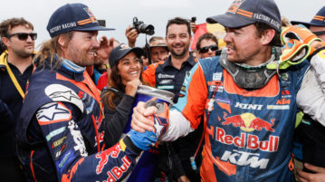 Matthias Walkner gewinnt mit KTM die Rallye Dakar 2018 Rallye Dakar 2018