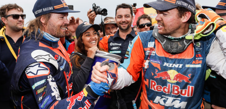 Matthias Walkner gewinnt mit KTM die Rallye Dakar 2018 Rallye Dakar 2018