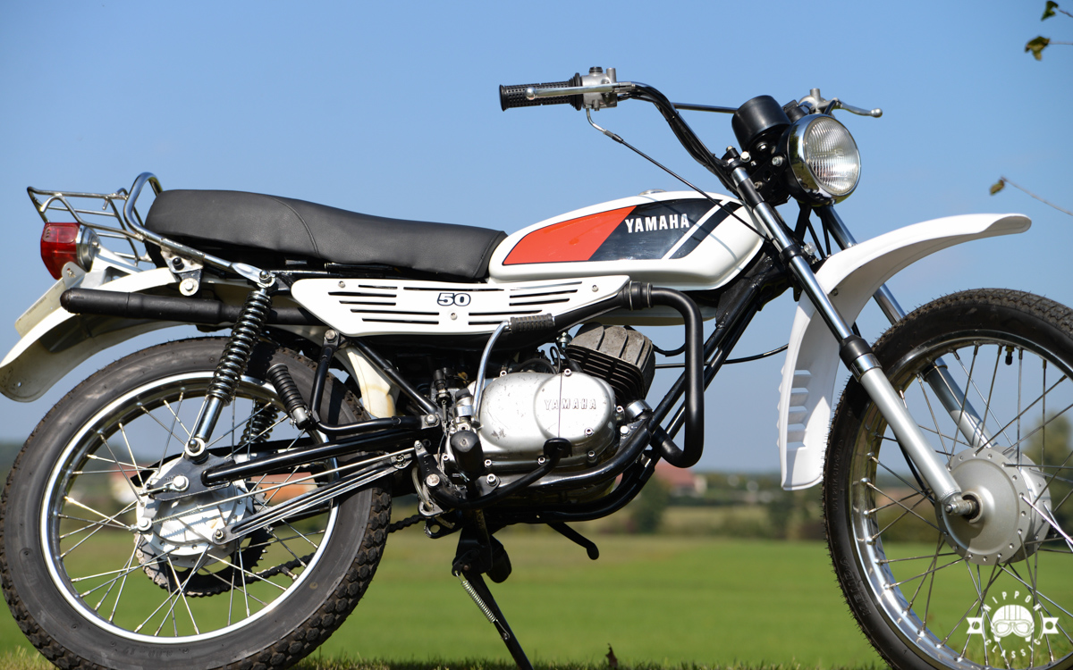 thumbnail image 2 of Citomerx Mirror Set (Left & Right) – M10 Thread – For Yamaha DT 50 M 2M4 1980-1984 2 of 6
