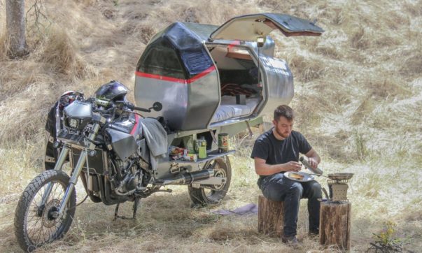 Total crazy – Moto Home Reisemobil auf zwei Rädern Moto Home