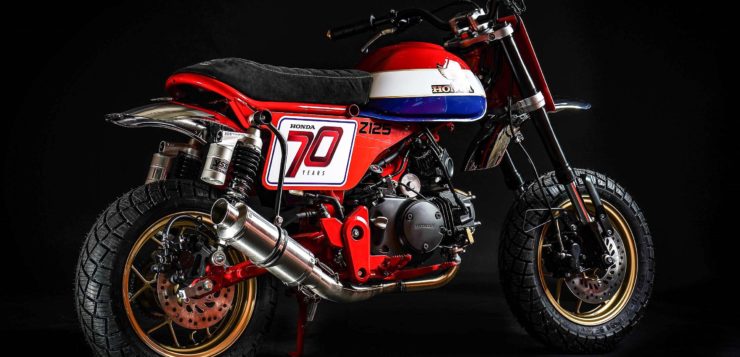 Honda Monkey Tracker – Customizing von Dirk Oehlerking Monkey Tracker