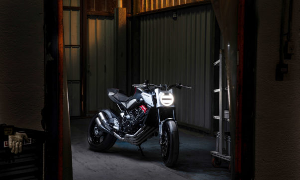 Honda Neo Sports Café Konzeptstudie auf der Paris Motor Show Honda Neo Sports Cafe