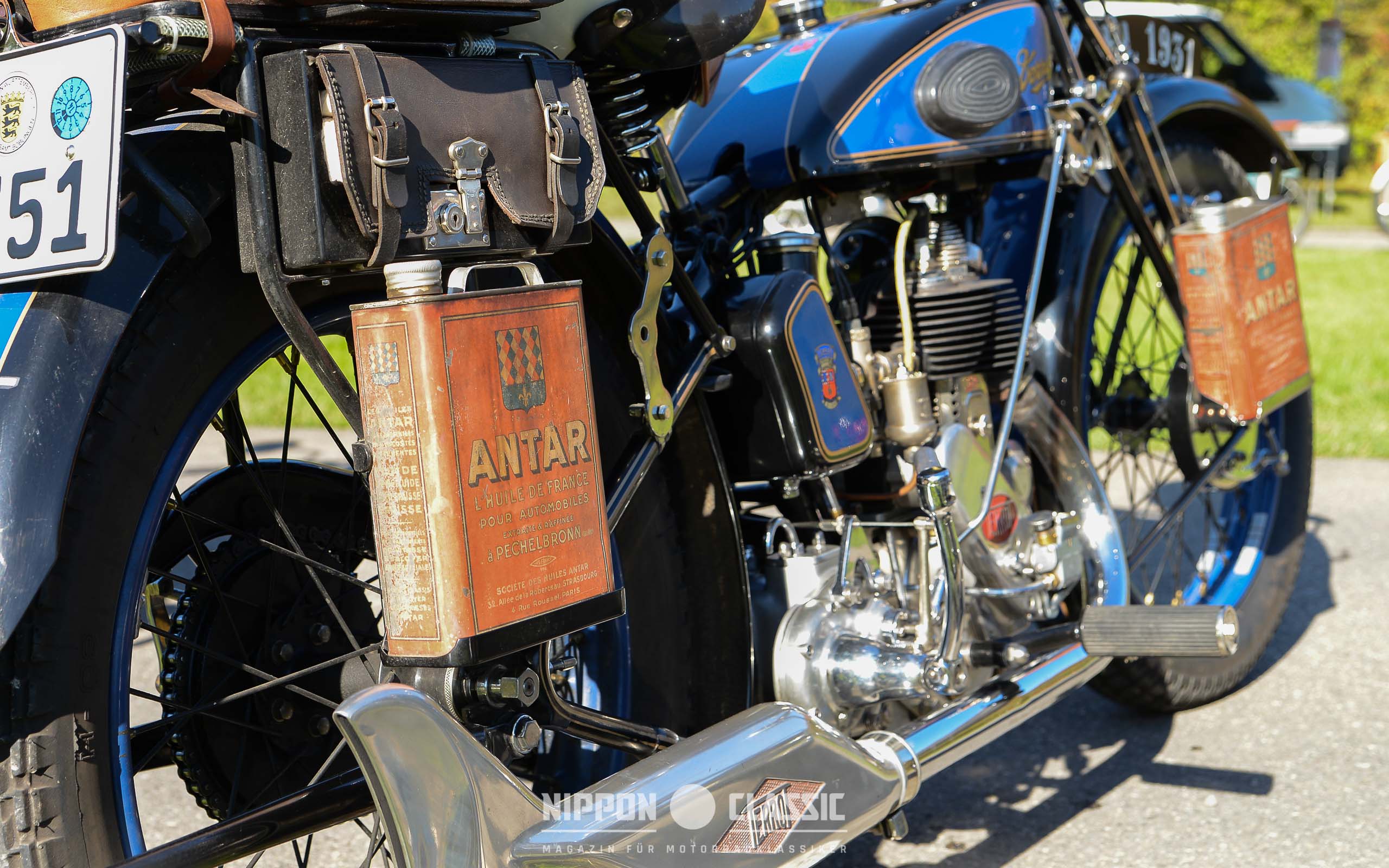 Motoröl für Oldtimer-Motorräder