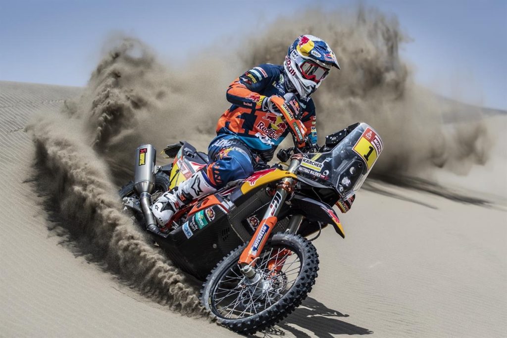 Matthias Walkner beendete die 1 Etappe der Dakar 2019 als 7.