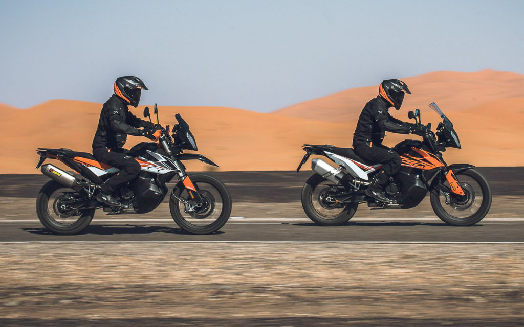 Testfahrt: KTM 790 Adventure R und 790 Adventure