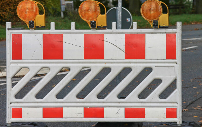 Straßensperrungen für Motorräder