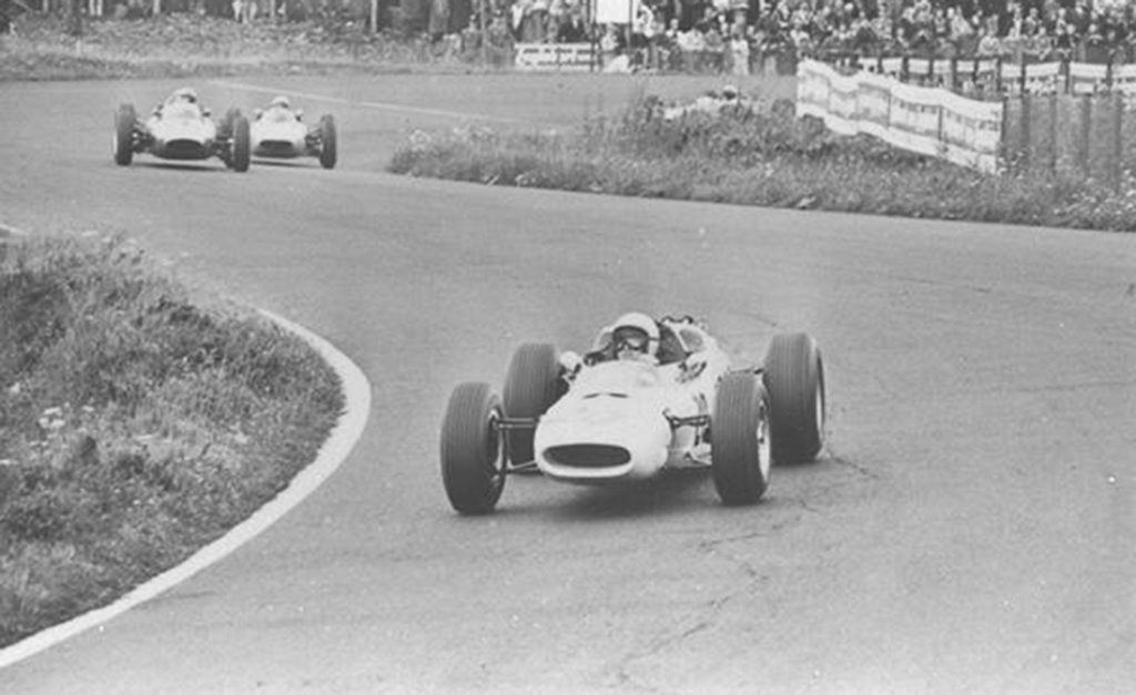 Ronnie Bucknum (RA271) 1964 beim Grand-Prix von Deutschland