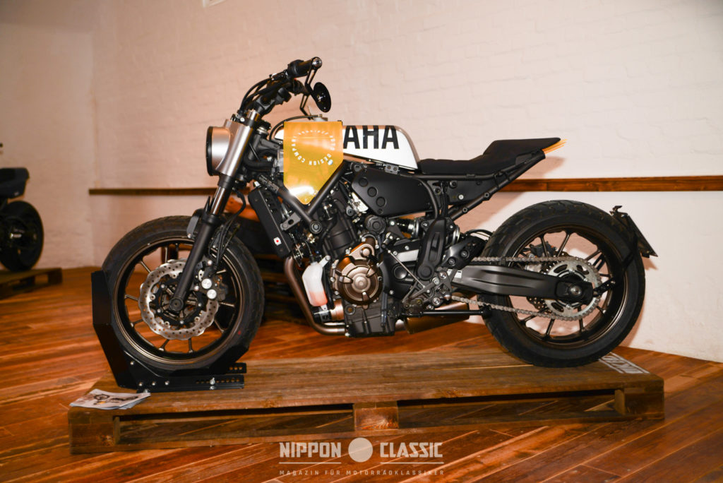 Hookie gab der XSR700 etwas Modernes, gar Futuristisches