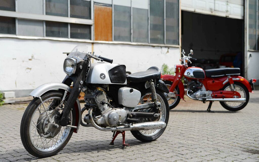 Motorrad-Klassiker von einst - Honda CB 92