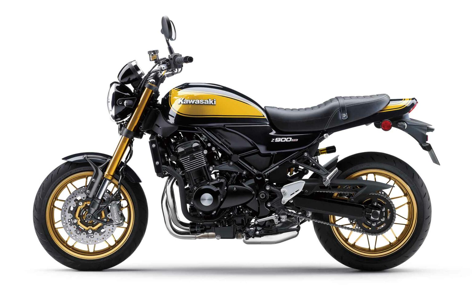 Kawasaki Z900RS SE „Yellow Ball“ für die Saison 2022