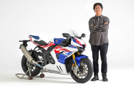 Das Design der „Tricolour“-Lackierung des Limited Edition-Modells stammt von Honda-Designer Hiroaki Tsukui