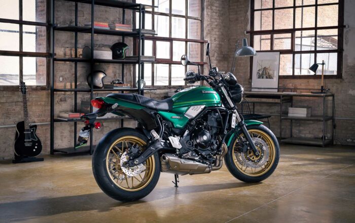 Motorrad Neuheit 2022 von Kawasaki: die neue Z650RS