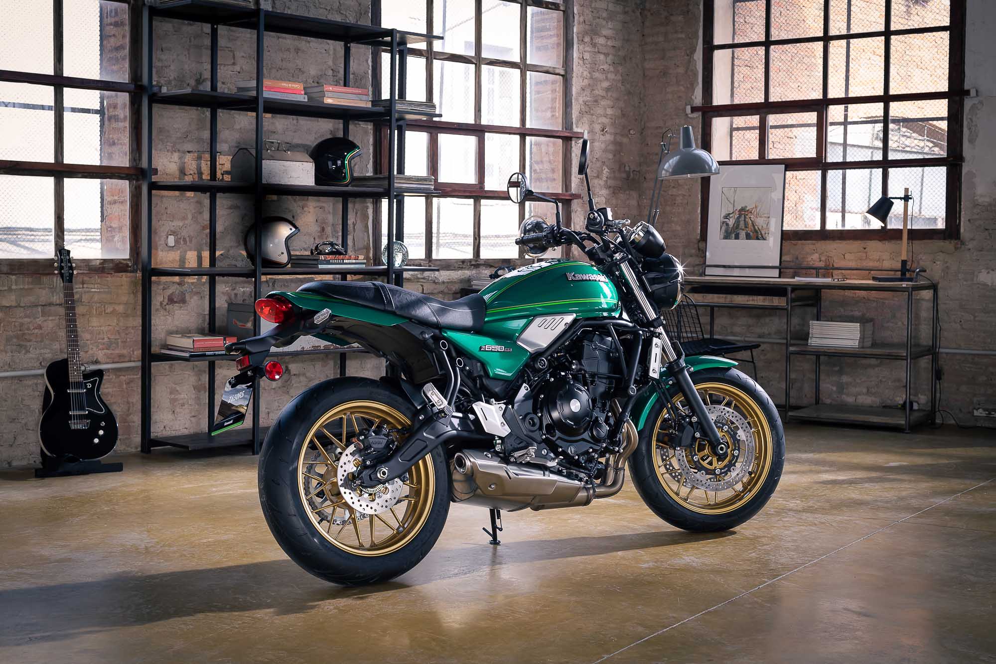 Motorrad Neuheit 2022 von Kawasaki: die neue Z650RS