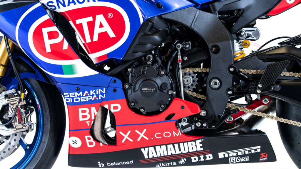 Die Weltmeister-Replika der Yamaha R1 bringt ca. 208 PS an die Hinterachse 